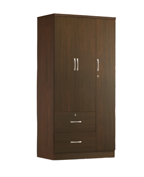 3 Door 2 Drawer Wardrobe